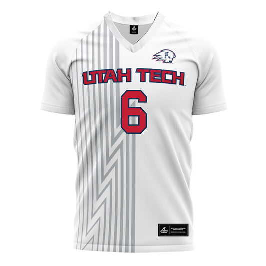 Utah Tech - NCAA Women's Soccer : Breanna Koscielski - White Soccer Jersey-0
