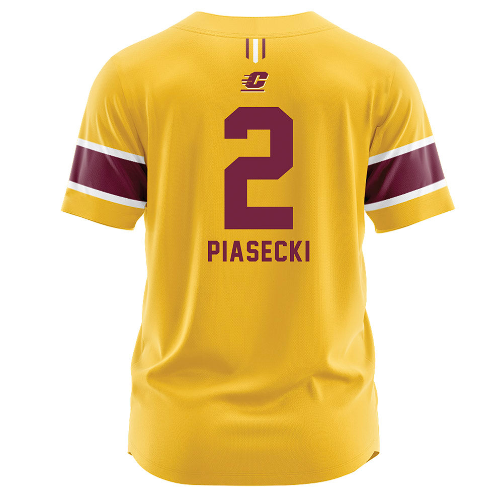 Central Michigan - NCAA Baseball : Aaron Piasecki - Jersey-1
