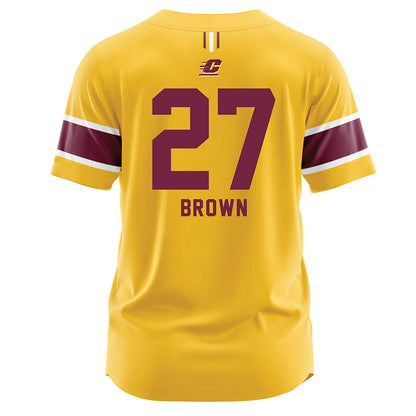 Central Michigan - NCAA Baseball : Jake Brown - Jersey-1