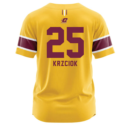 Central Michigan - NCAA Baseball : Brady Krzciok - Jersey-1