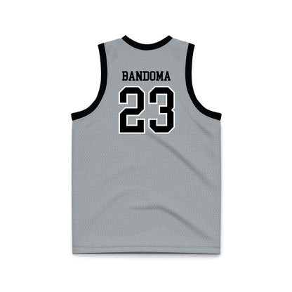 Providence - NCAA Women's Basketball : Sarah Bandoma - Grey Basketball Jersey-1