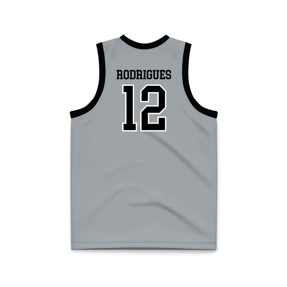 Providence - NCAA Women's Basketball : Olivia Rodrigues - Grey Basketball Jersey-1