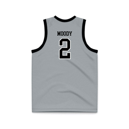 Providence - NCAA Women's Basketball : Princess Moody - Grey Basketball Jersey-1