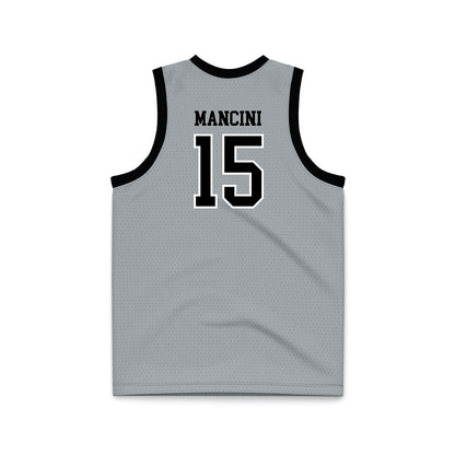 Providence - NCAA Women's Basketball : Samantha Mancini - Grey Basketball Jersey-1