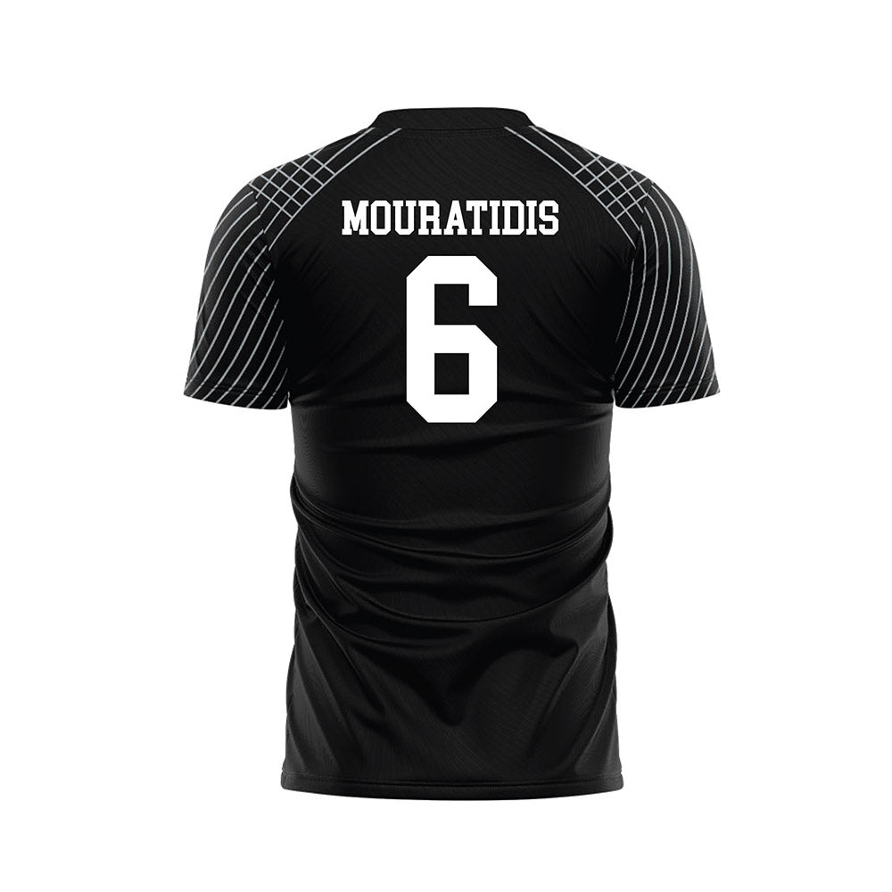 Providence - NCAA Women's Soccer : Thaea Mouratidis - Black Soccer Jersey-1