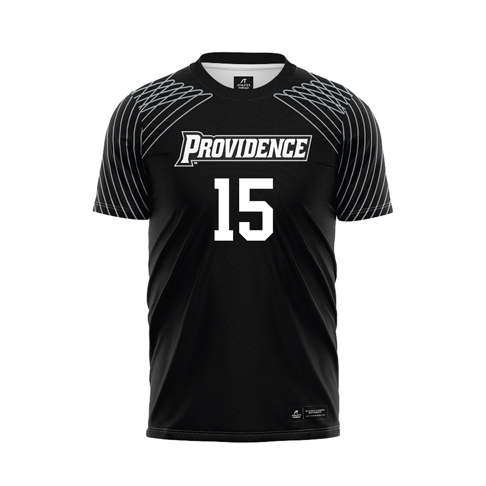 Providence - NCAA Women's Soccer : Abbey Finn - Black Soccer Jersey-0
