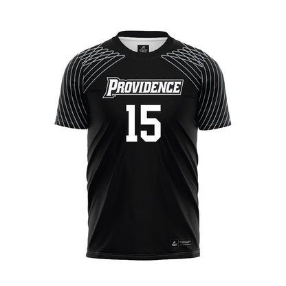Providence - NCAA Women's Soccer : Abbey Finn - Black Soccer Jersey-0