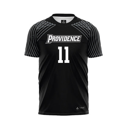 Providence - NCAA Women's Soccer : Brooke Haarala - Black Soccer Jersey-0
