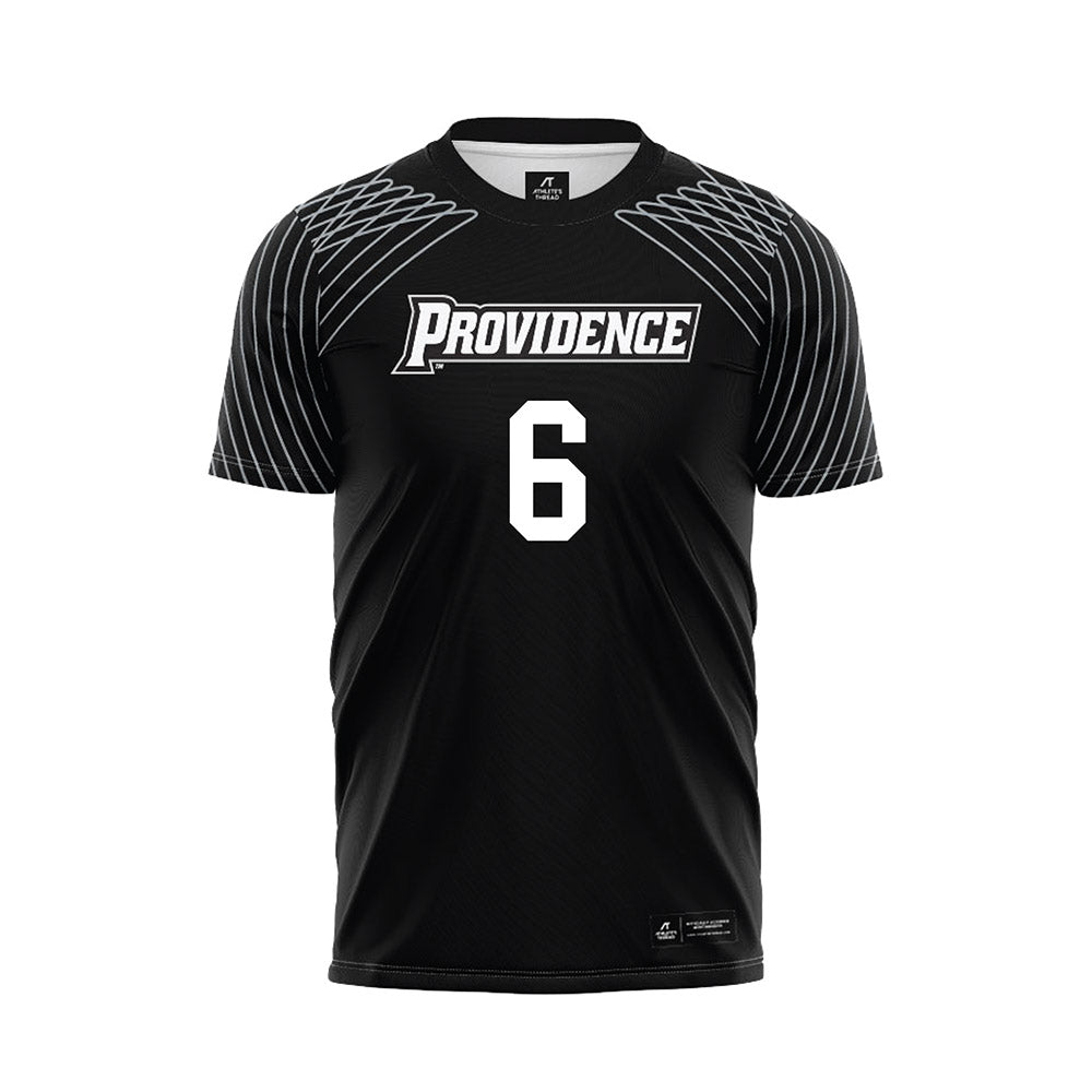 Providence - NCAA Women's Soccer : Thaea Mouratidis - Black Soccer Jersey-0