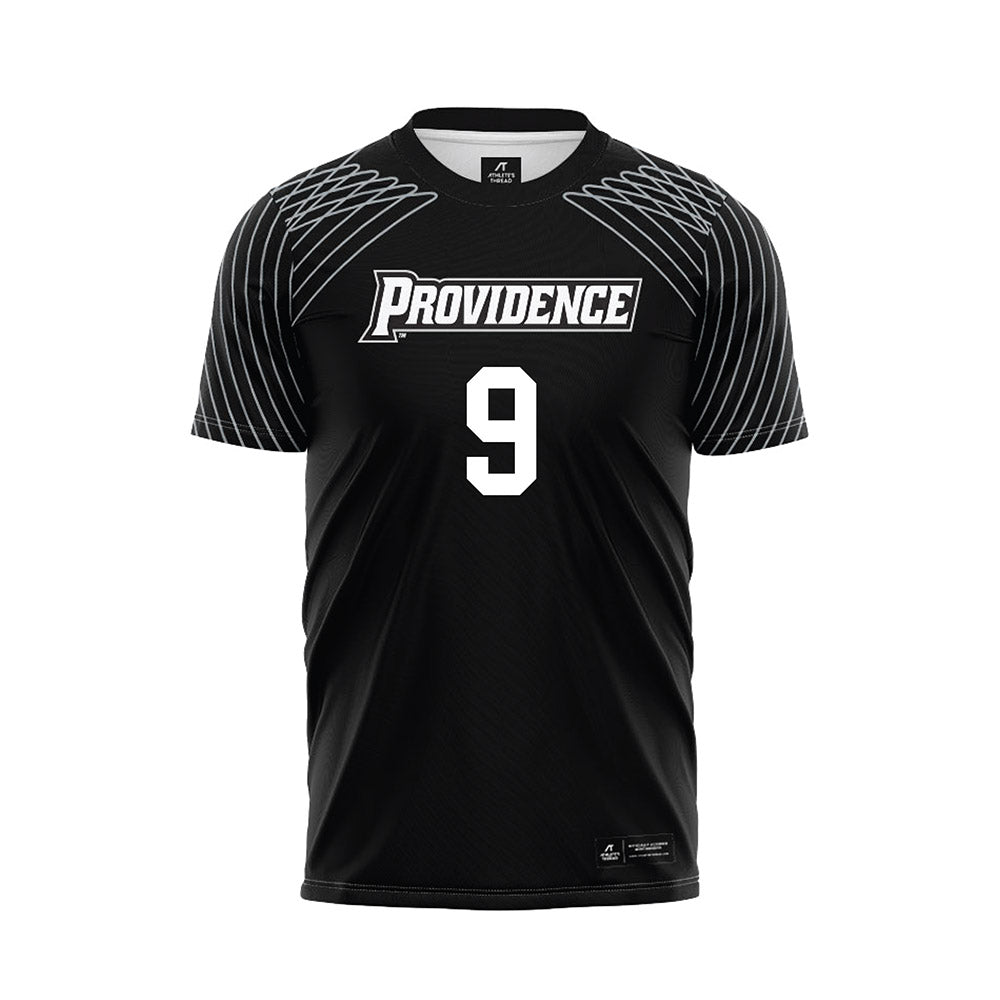 Providence - NCAA Women's Soccer : Courtnee Pickles - Black Soccer Jersey-0