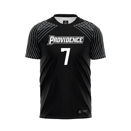 Providence - NCAA Women's Soccer : Caitlin Driscoll - Black Soccer Jersey-0