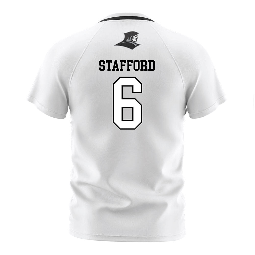 Providence - NCAA Men's Soccer : Caden Stafford - White Soccer Jersey-1