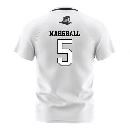 Providence - NCAA Men's Soccer : Brandon Marshall - White Soccer Jersey-1