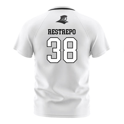 Providence - NCAA Men's Soccer : Julian Restrepo - White Soccer Jersey-1