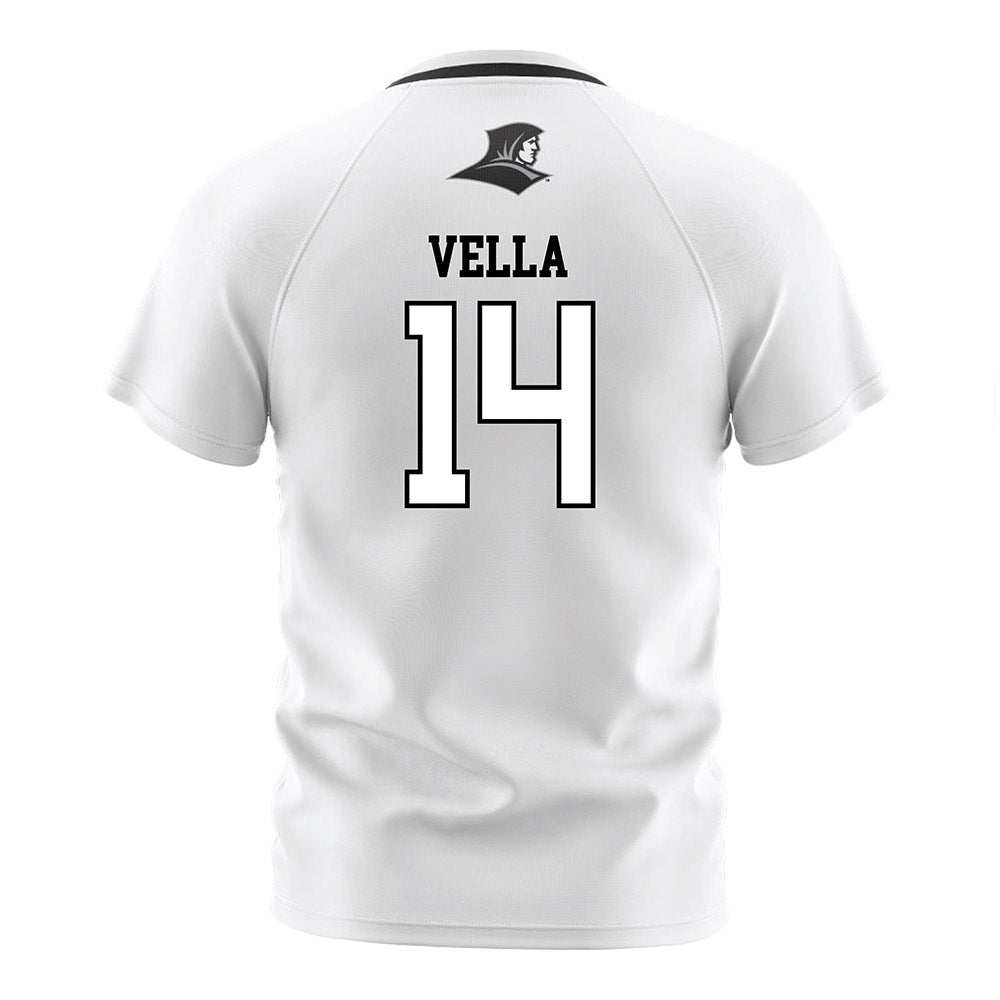 Providence - NCAA Men's Soccer : Michael Vella - White Soccer Jersey-1