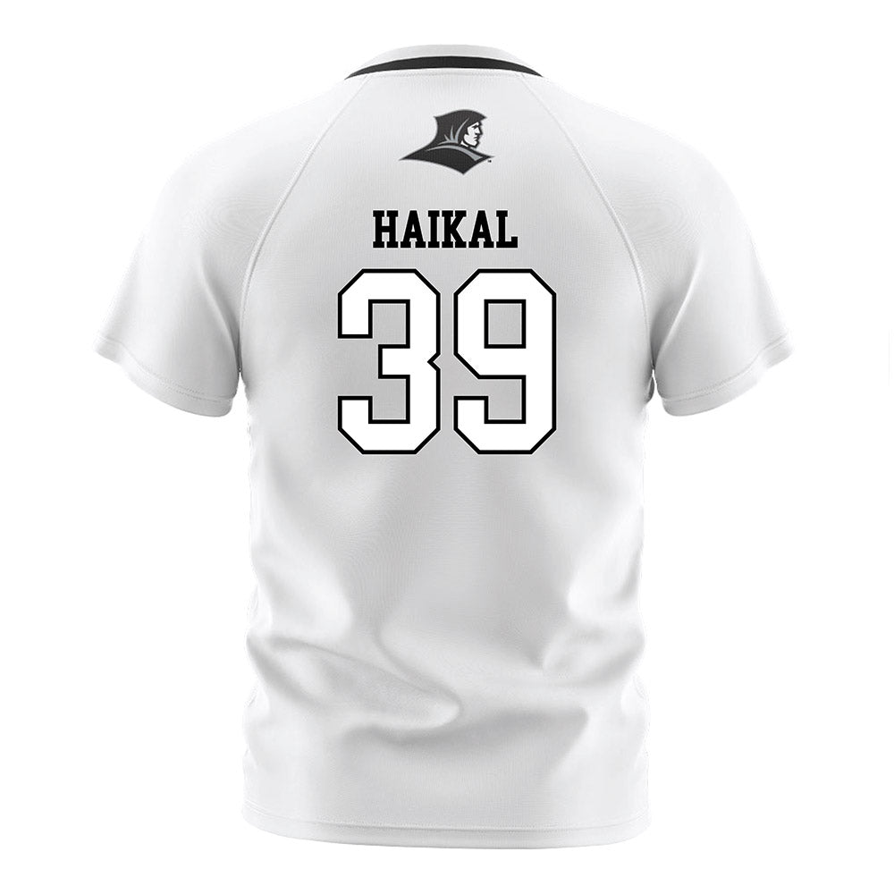 Providence - NCAA Men's Soccer : Christian Haikal - White Soccer Jersey-1