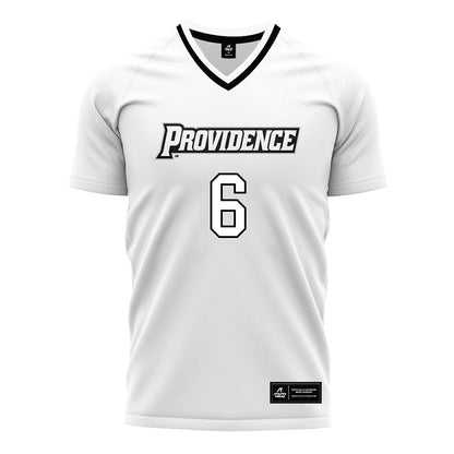Providence - NCAA Men's Soccer : Caden Stafford - White Soccer Jersey-0