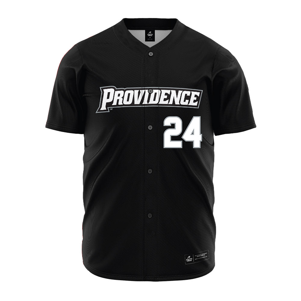 Providence - NCAA Softball : Valentina Iula - Black Jersey-0