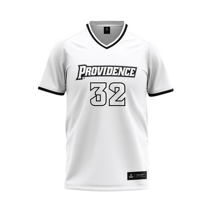 Providence - NCAA Softball : Emily Jonte - White Baseball Jersey-0