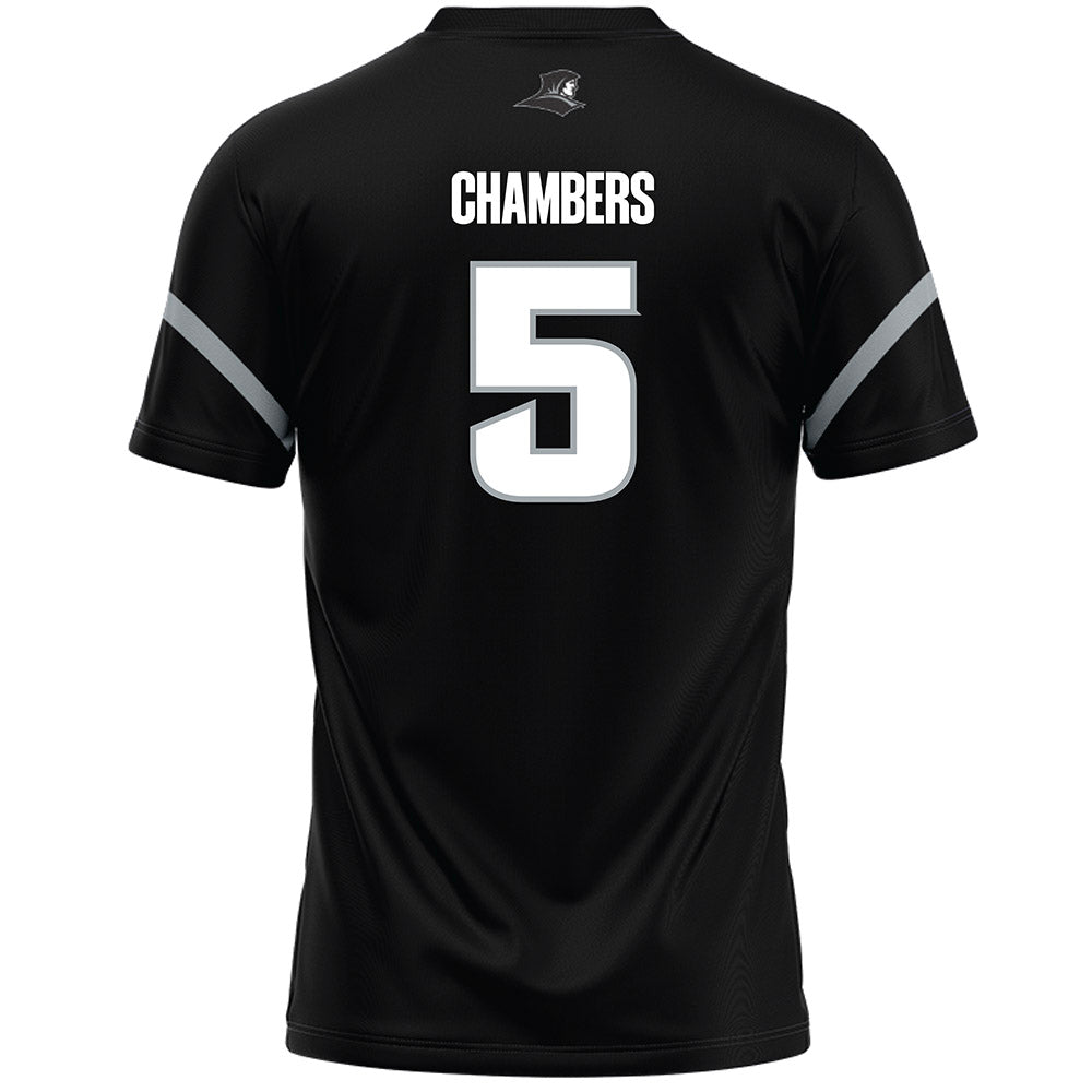 Providence - NCAA Men's Lacrosse : Rhett Chambers - Black Lacrosse Jersey -1