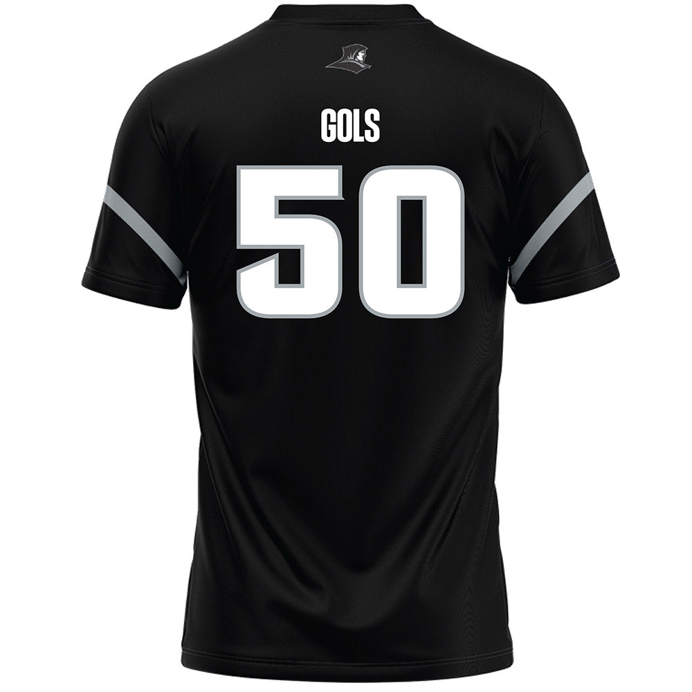 Providence - NCAA Men's Lacrosse : Colin Gols - Black Lacrosse Jersey -1