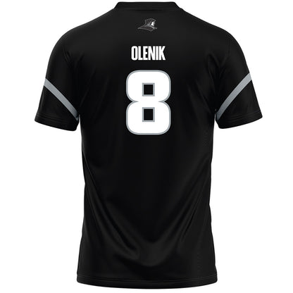 Providence - NCAA Men's Lacrosse : Ian Olenik - Black Lacrosse Jersey -1