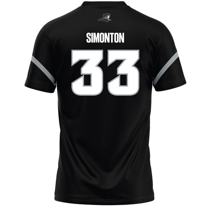 Providence - NCAA Men's Lacrosse : Chris Simonton - Black Lacrosse Jersey -1