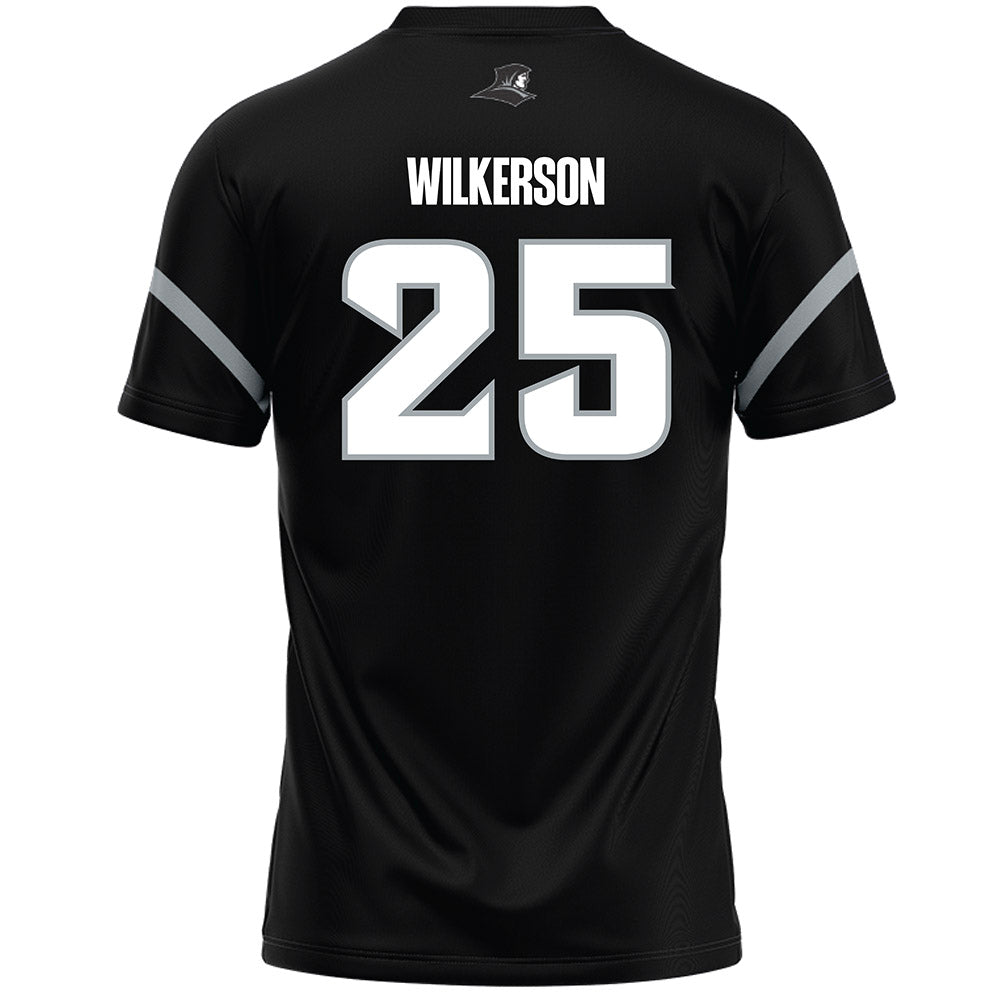 Providence - NCAA Men's Lacrosse : Jay Wilkerson - Black Lacrosse Jersey -1