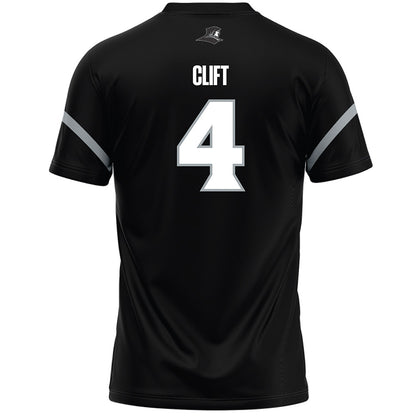 Providence - NCAA Men's Lacrosse : Drew Clift - Black Lacrosse Jersey -1