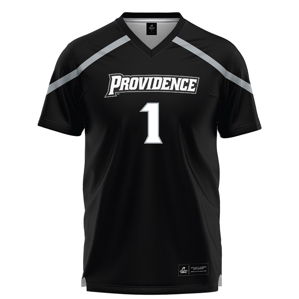 Providence - NCAA Men's Lacrosse : Pierce Gregory - Black Lacrosse Jersey -0