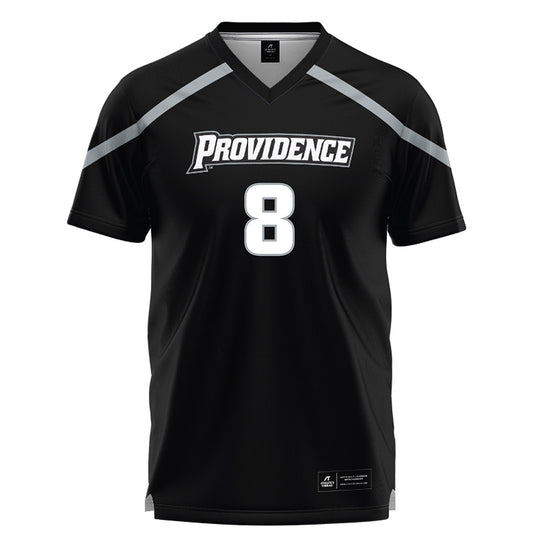 Providence - NCAA Men's Lacrosse : Ian Olenik - Black Lacrosse Jersey -0