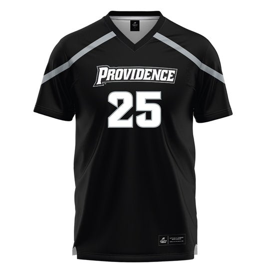 Providence - NCAA Men's Lacrosse : Jay Wilkerson - Black Lacrosse Jersey -0