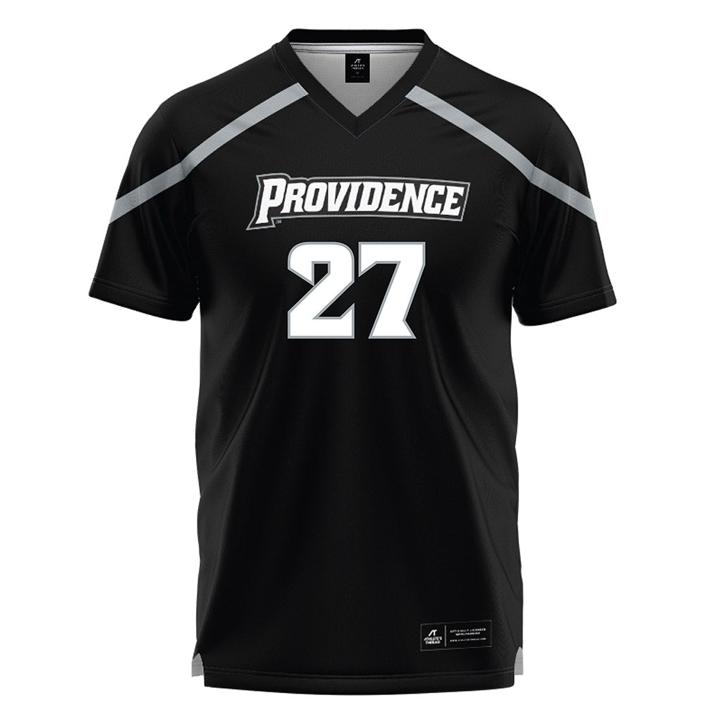 Providence - NCAA Men's Lacrosse : Parker Kennedy - Black Lacrosse Jersey -0