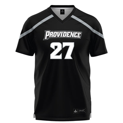 Providence - NCAA Men's Lacrosse : Parker Kennedy - Black Lacrosse Jersey -0