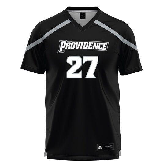 Providence - NCAA Men's Lacrosse : Parker Kennedy - Black Lacrosse Jersey -0