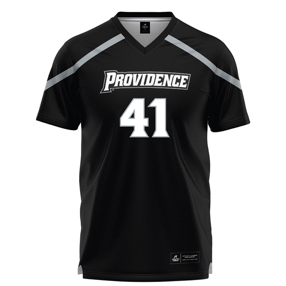 Providence - NCAA Men's Lacrosse : Trent Yelton - Black Lacrosse Jersey -0