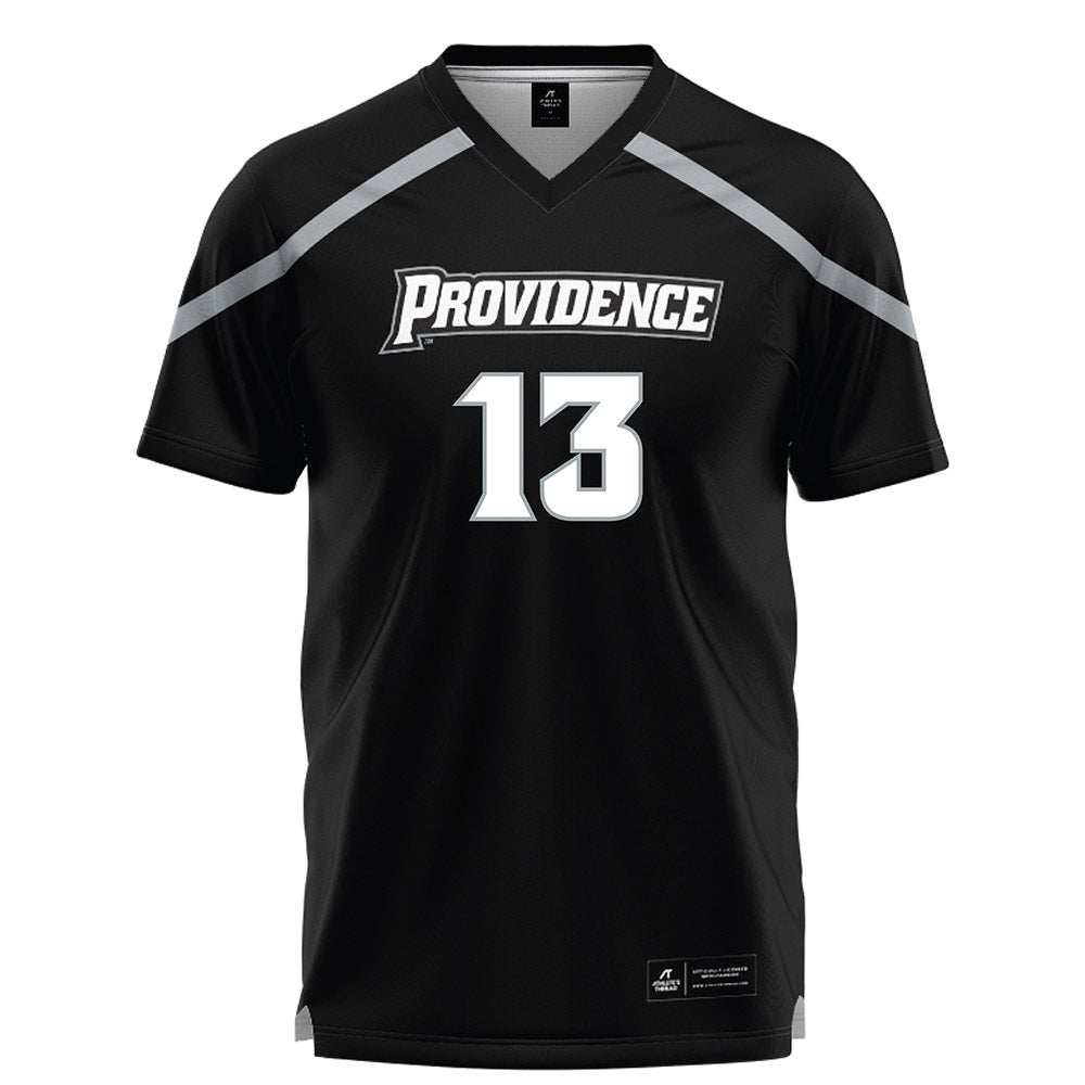 Providence - NCAA Men's Lacrosse : Sam Brazell - Black Lacrosse Jersey -0