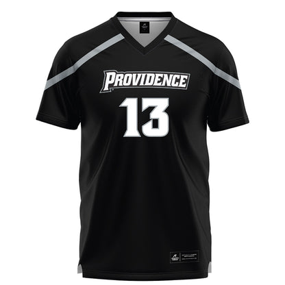 Providence - NCAA Men's Lacrosse : Sam Brazell - Black Lacrosse Jersey -0