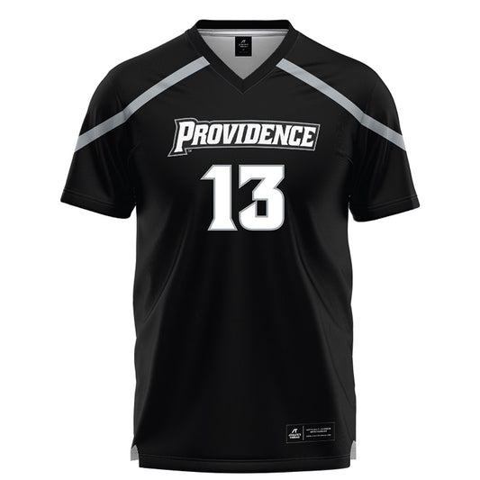 Providence - NCAA Men's Lacrosse : Sam Brazell - Black Lacrosse Jersey -0