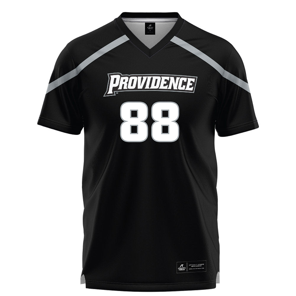 Providence - NCAA Men's Lacrosse : Eddie Perry - Black Lacrosse Jersey -0