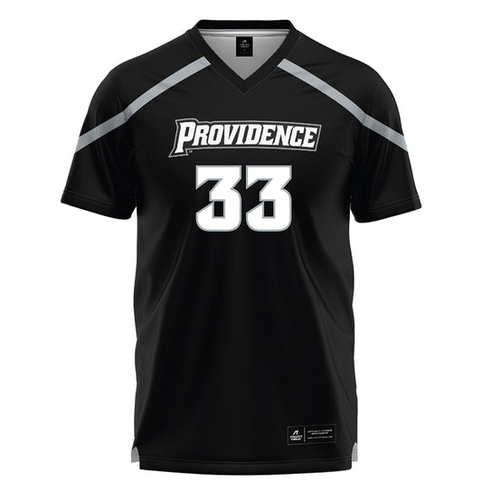 Providence - NCAA Men's Lacrosse : Chris Simonton - Black Lacrosse Jersey -0