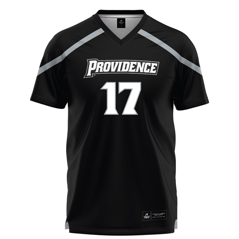 Providence - NCAA Men's Lacrosse : Jack Cooper - Black Lacrosse Jersey -0