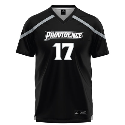 Providence - NCAA Men's Lacrosse : Jack Cooper - Black Lacrosse Jersey -0