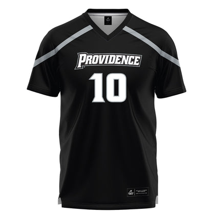 Providence - NCAA Men's Lacrosse : Tyler Flynn - Black Lacrosse Jersey -0