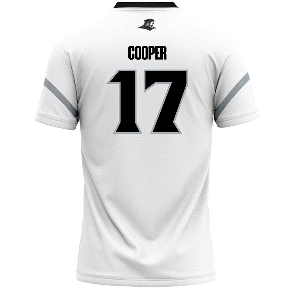 Providence - NCAA Men's Lacrosse : Jack Cooper - White Lacrosse Jersey -1