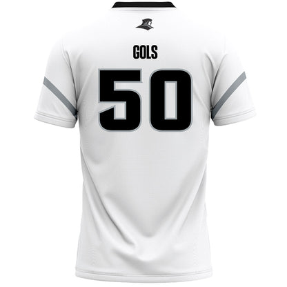 Providence - NCAA Men's Lacrosse : Colin Gols - White Lacrosse Jersey -1
