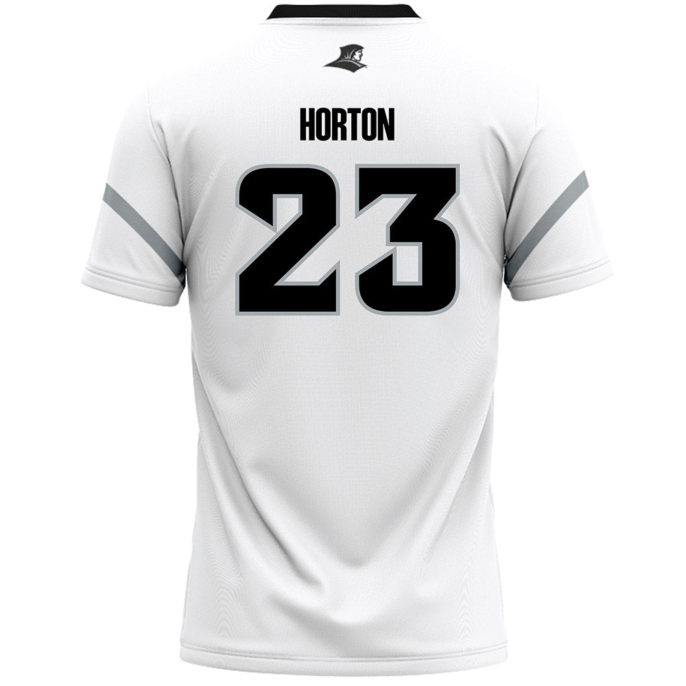 Providence - NCAA Men's Lacrosse : Vincent Horton - White Lacrosse Jersey -1