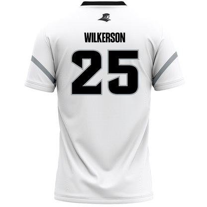 Providence - NCAA Men's Lacrosse : Jay Wilkerson - White Lacrosse Jersey -1