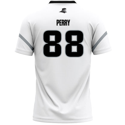 Providence - NCAA Men's Lacrosse : Eddie Perry - White Lacrosse Jersey -1