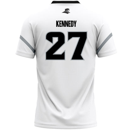 Providence - NCAA Men's Lacrosse : Parker Kennedy - White Lacrosse Jersey -1